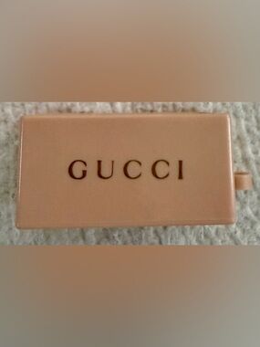 Authentic Gucci Blush Pink and Silver Pencil Sharpener! Made in Germany